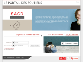 soutiens.beaumarchais.sacd.fr website preview