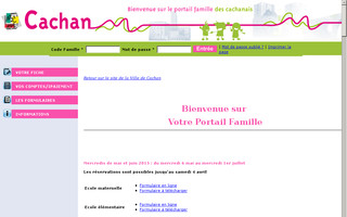 cachan.accueil-famille.fr website preview