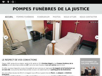 pompes-funebres-justice.fr website preview