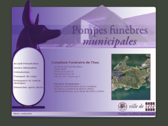 pompes-funebres-sete.fr website preview