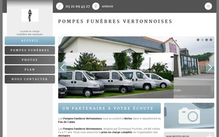 pompes-funebres-dominique-pocholle.fr website preview