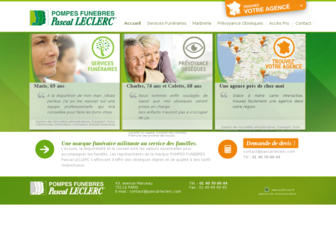 pascal-leclerc.com website preview