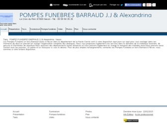 pompes-funebres-barraud.com website preview