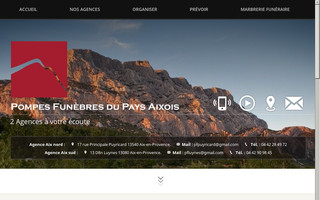 pompes-funebres-pays-aixois.fr website preview