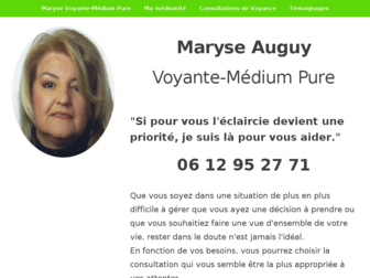 maryse-auguy.fr website preview