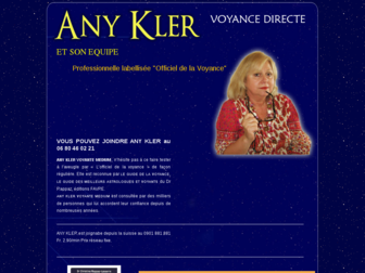 any-kler-voyance.com website preview