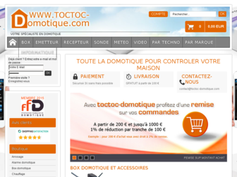 toctoc-domotique.com website preview