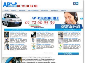 ap-plomberie.fr website preview