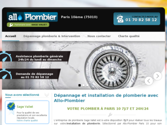allo-plombier-paris10.fr website preview