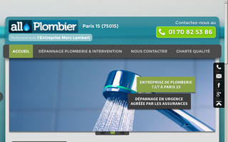 allo-plombier-paris15.fr website preview
