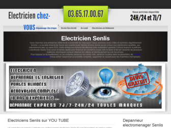 electricien-senlis.org website preview