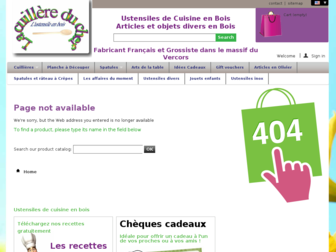 lacuillereduchef.fr website preview
