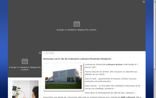 lefeuvre-electricite.fr website preview