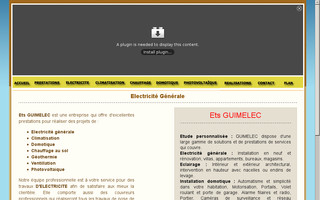guimelec.com website preview
