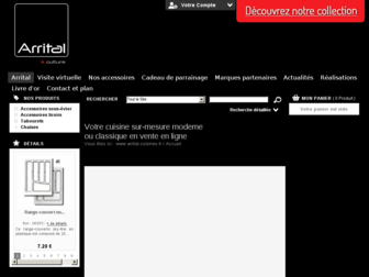 arrital-cuisines.fr website preview