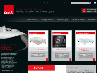 epeda-toulouse.fr website preview