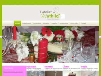 atelier-mathild.fr website preview