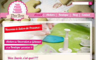 decosucree.fr website preview