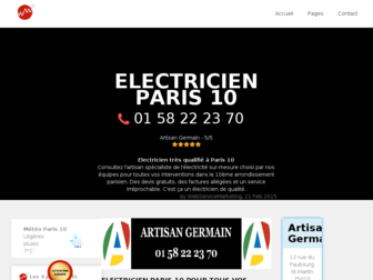 electricien-paris-10.webservicemarketing.fr website preview