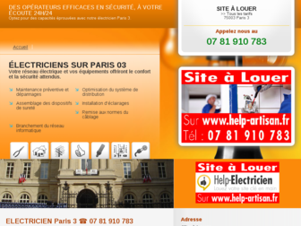 paris-3e-temple.help-electricien.fr website preview