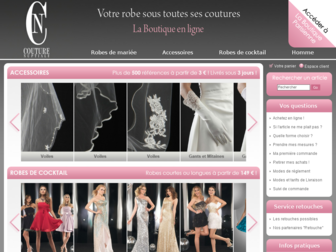 couturenuptiale-laboutique.com website preview
