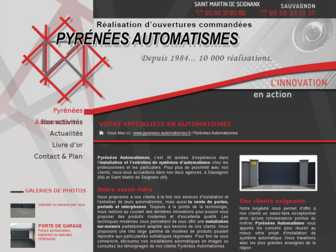 pyrenees-automatismes.fr website preview