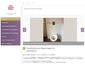 alsace-depannage-plombier.fr website preview