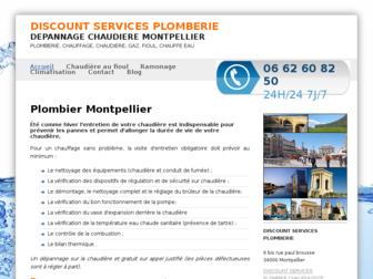plombier-montpellier.com website preview
