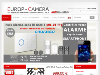 europ-camera.fr website preview