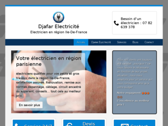 electricite-idf.fr website preview
