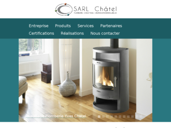 plomberie-chatel.fr website preview