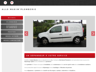 allo-maxim-plomberie.fr website preview