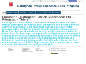 dabrigeon-plomberie-chauffage.fr website preview