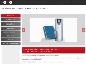 plomberie-chauffage-sarzeau.fr website preview