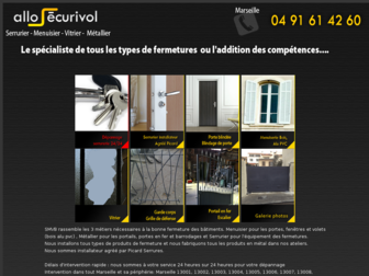 allosecurivol.fr website preview