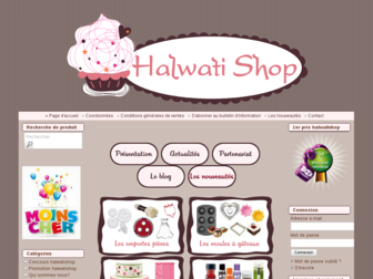halwatishop.com website preview