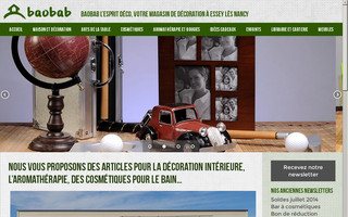 baobabdecor.fr website preview