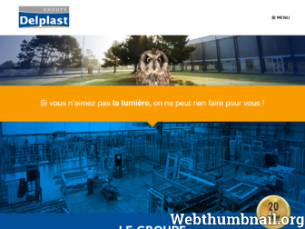 delplast.fr website preview