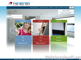fenetrea.fr website preview