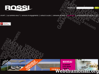 rossi-stores.com website preview