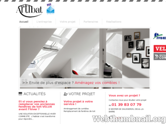 artibat.fr website preview