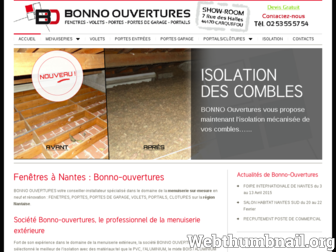 bonno-ouvertures.fr website preview