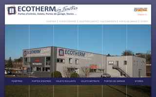 ecothermweb.fr website preview