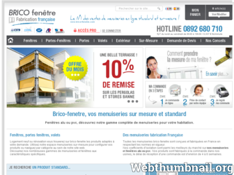 brico-fenetre.com website preview
