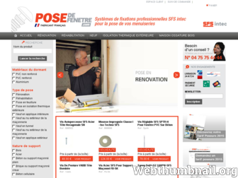 pose-de-fenetre.com website preview