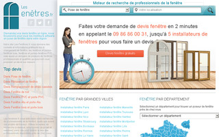 les-fenetres.fr website preview