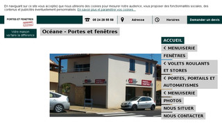 portes-fenetres-40.fr website preview