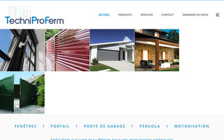 techniproferm.fr website preview