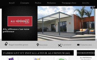 alureference.fr website preview