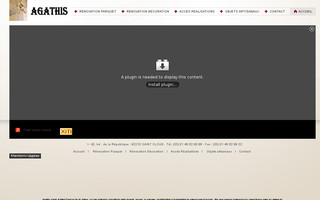 agathis-92.com website preview